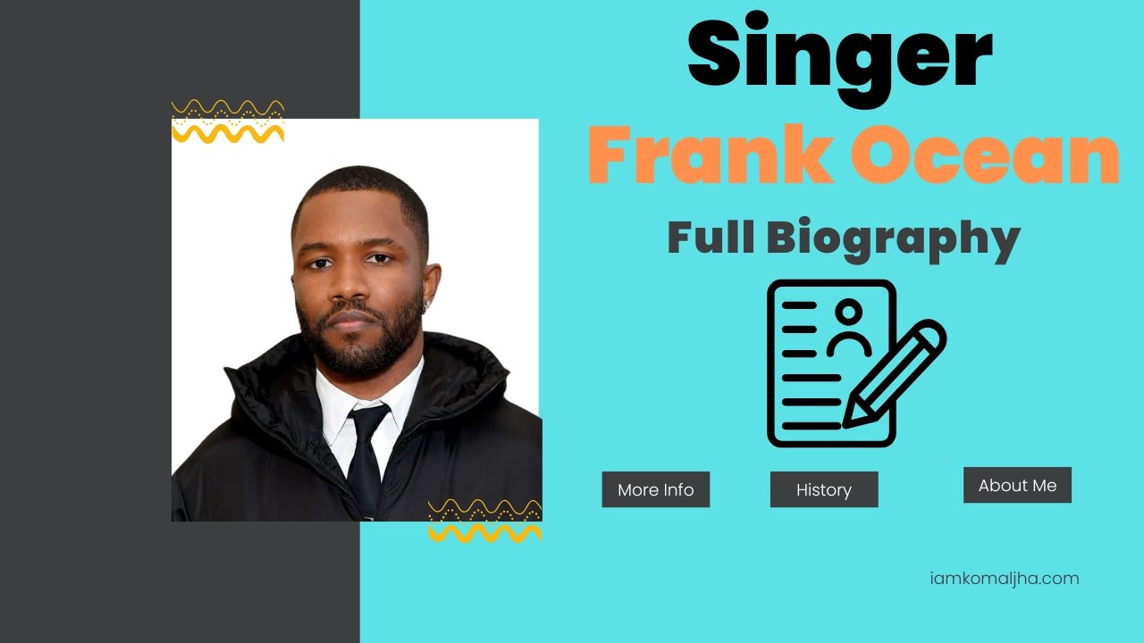 Singer Frank Ocean Biography