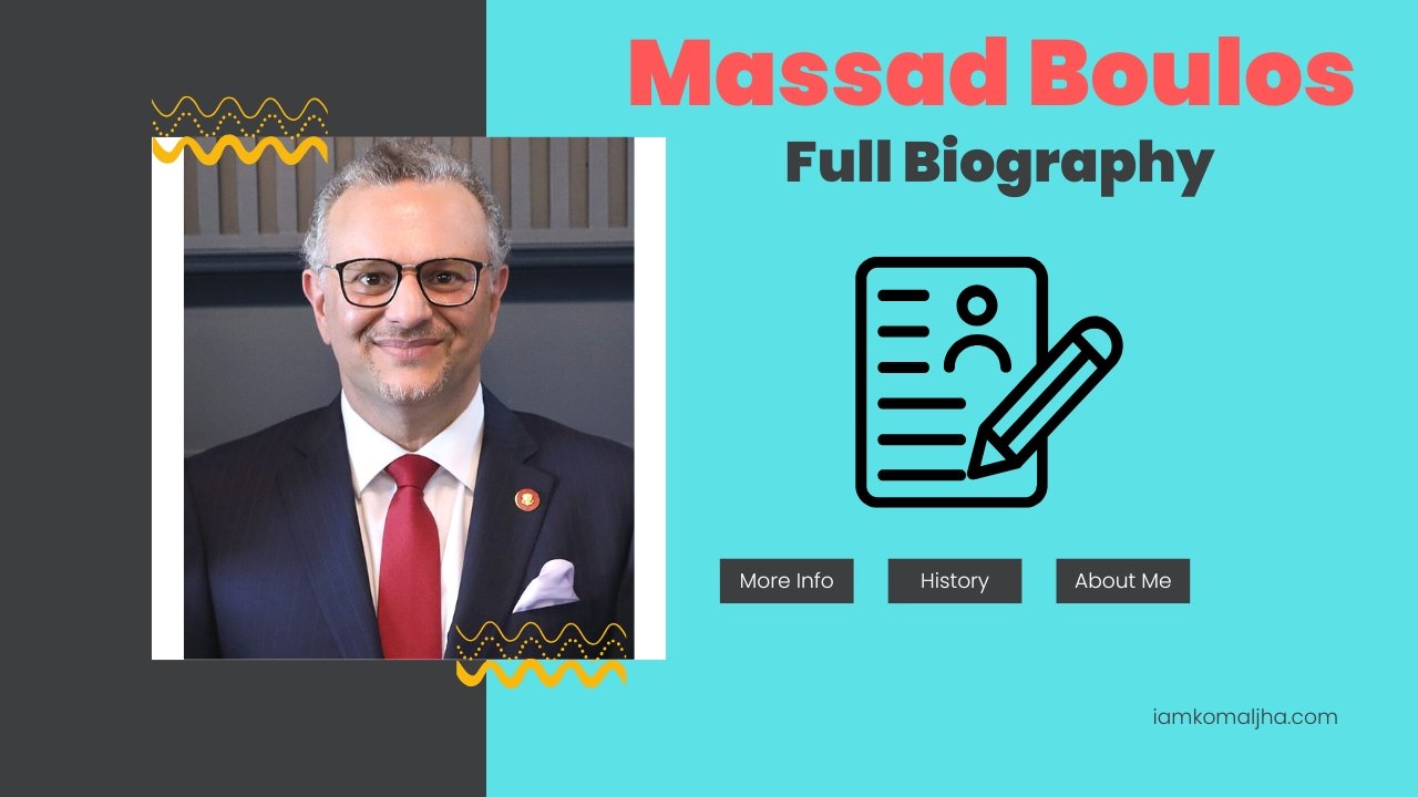 Massad Boulos Biography